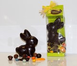 Lapin chocolat noir